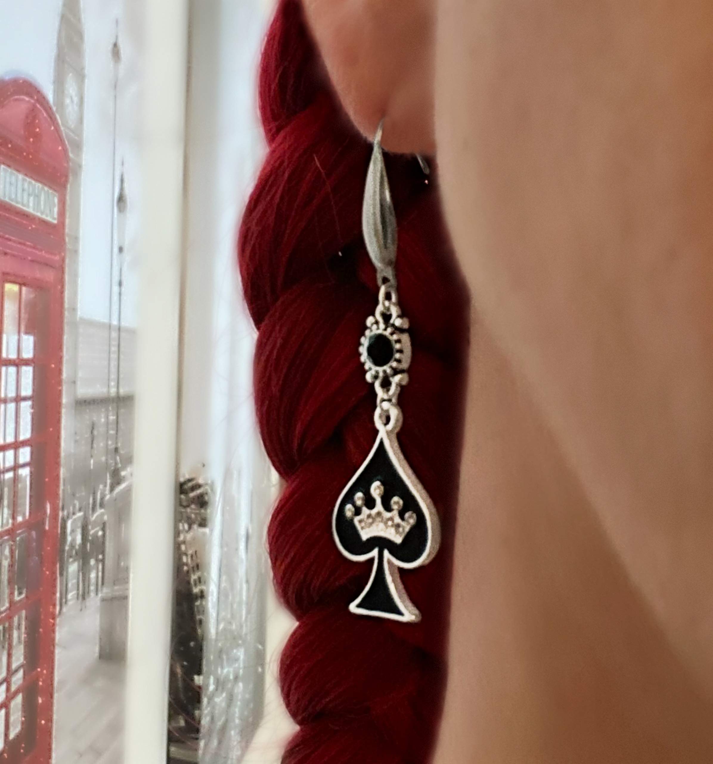 Hotwife Jewelry Set - Elegant Earrings for Hot Wife, Vixen & Lifestyle Enthusiasts | Perfect for MFM, QOS, Swinger & Cuckold Events | Stylish Accessories for Date Nights & Lifestyle Parties