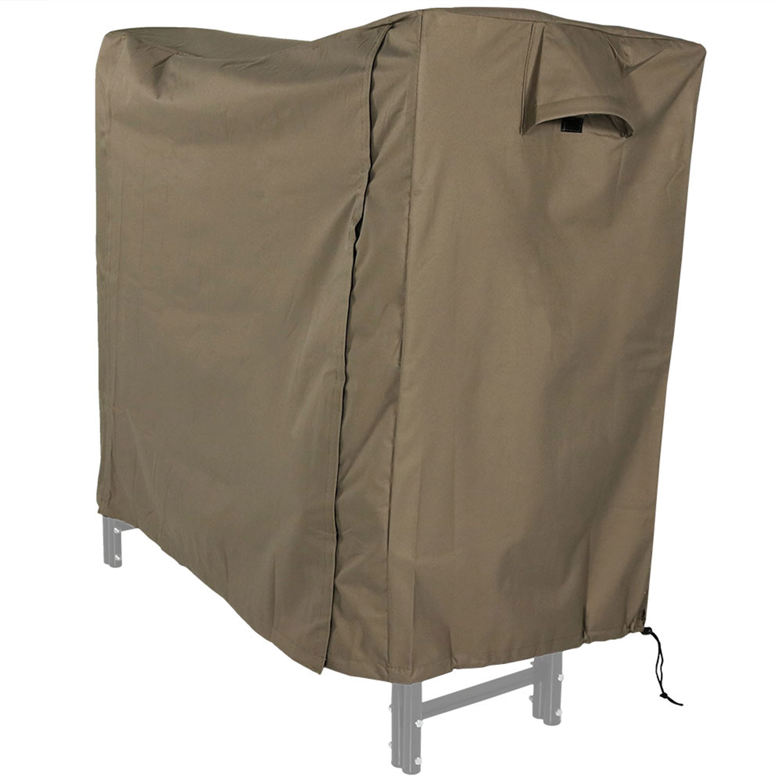 Heavy Duty Waterproof Firewood Rack Cover for Outdoor Use - Weatherproof Wood Storage Protector for Patio, Deck, Backyard & Camping