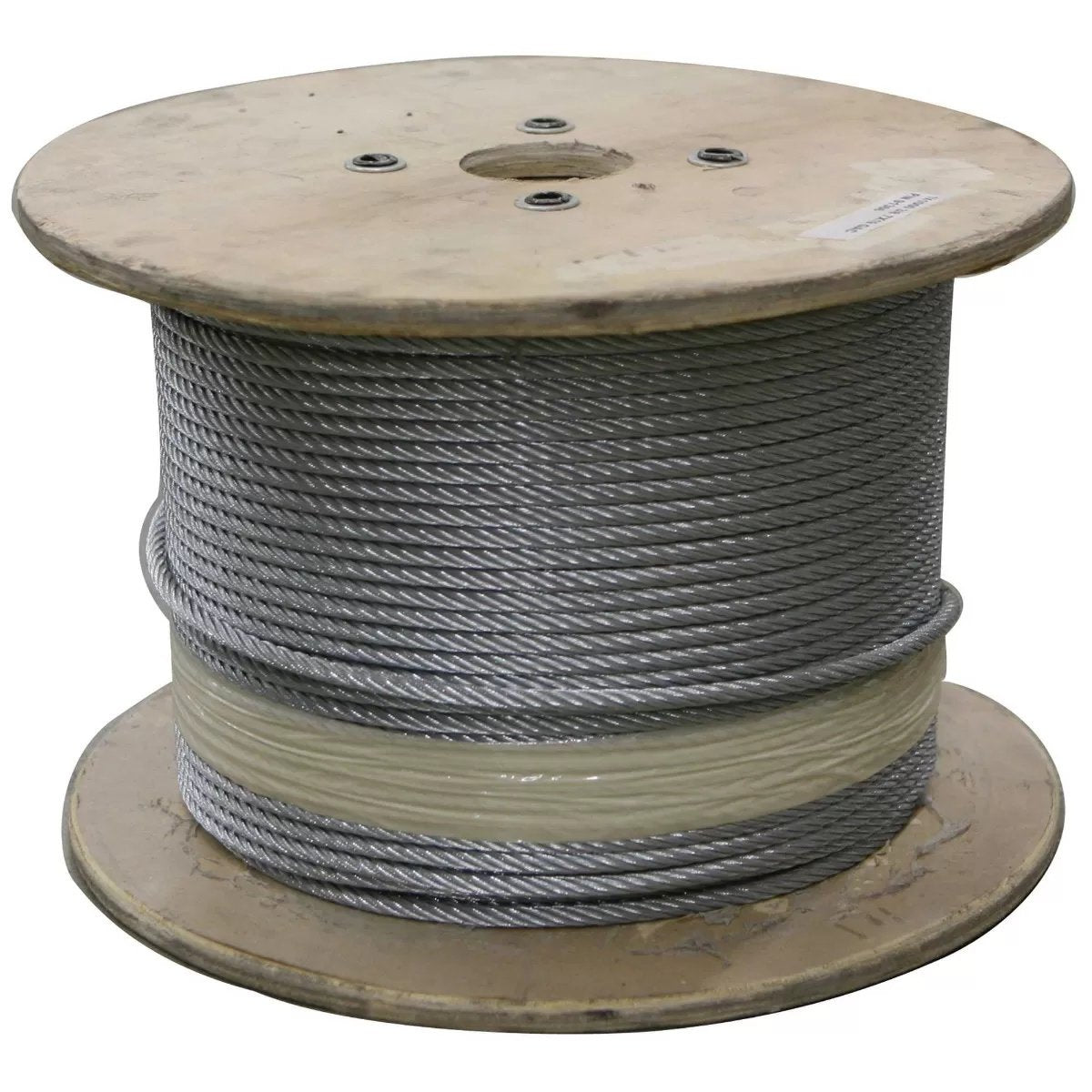 Galvanized Steel Cable 7x7 Strand 5,000 ft Roll - High Strength Wire Rope for Fencing, Construction & DIY Projects