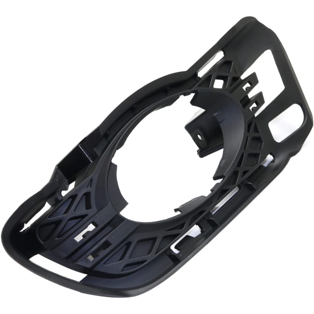 Mercedes-Benz C250 Fog Light Trim Set 2010-2011 - Textured Black for Sport Pkg/Bi-HID Headlights | Perfect for Night Driving