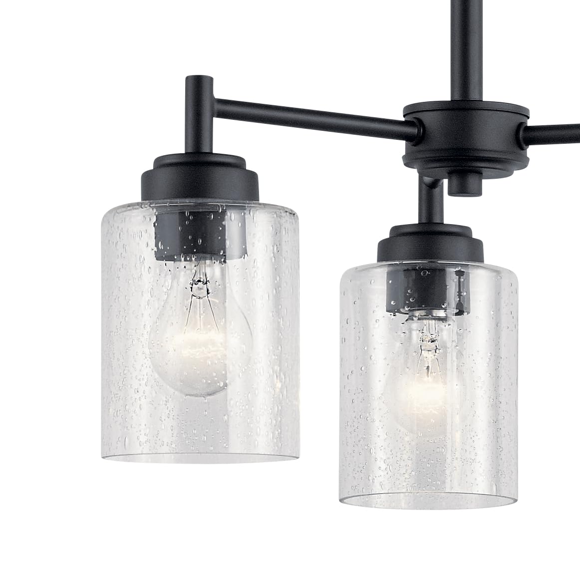 Kichler Winslow 3-Light Black Chandelier - 18