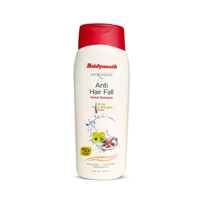 **Ayurvedic Anti Hair Fall Shampoo with Amla & Shikakai – Natural Hair Strengthening for Stronger, Healthier Hair (500ml) – Best for Thinning Hair & Scalp Care**    *(Perfect for daily use to reduce hair fall, promote growth, and nourish dry or damaged hair – ideal for men and women seeking natural Ayurvedic solutions.)*