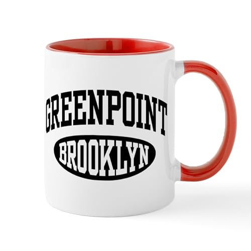 White/Red Inside - Greenpoint Brooklyn Mug