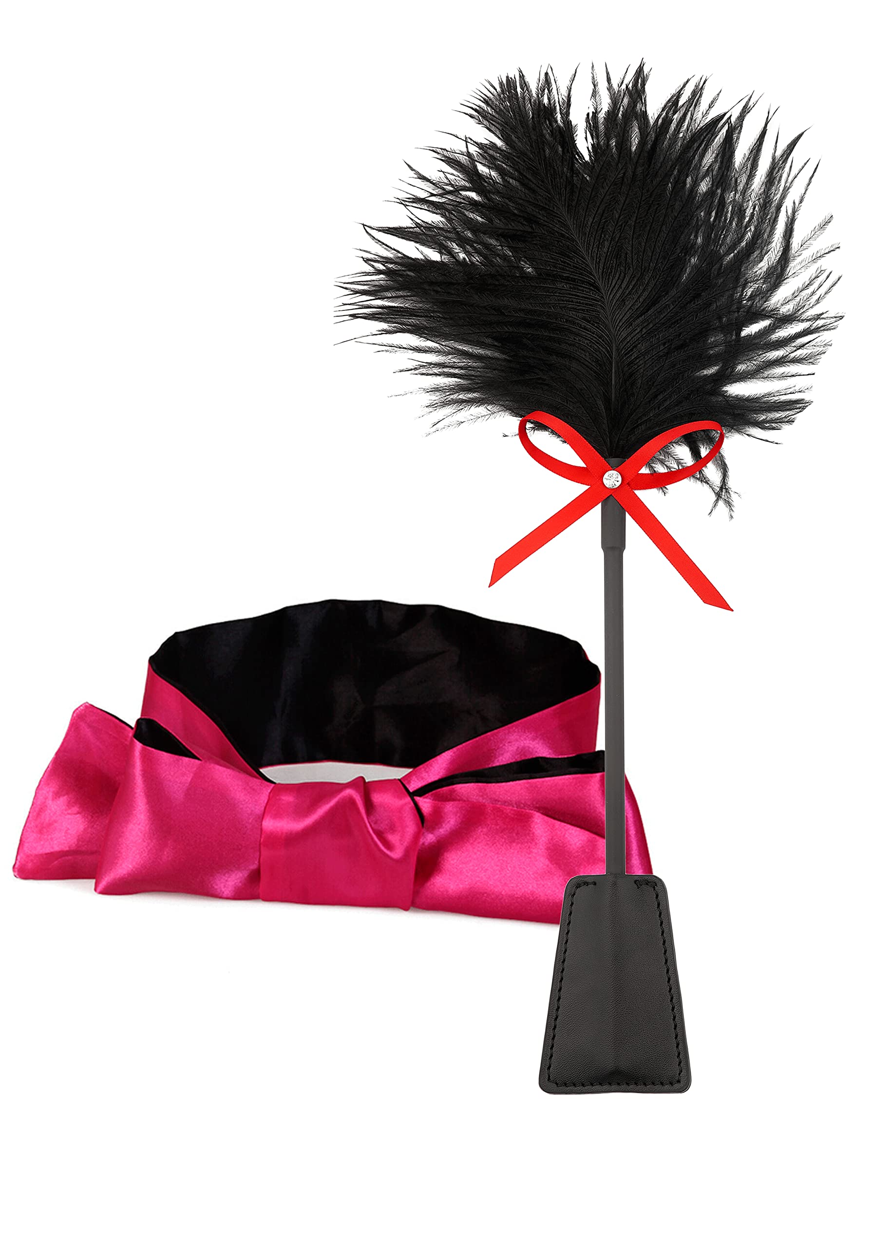 Sensual Feather Tickler for Adults - Fluffy Soft Feather Teasing Toy for Couples Role Play & Intimate Massage - Perfect for Romantic Nights & Spicing Up Relationships