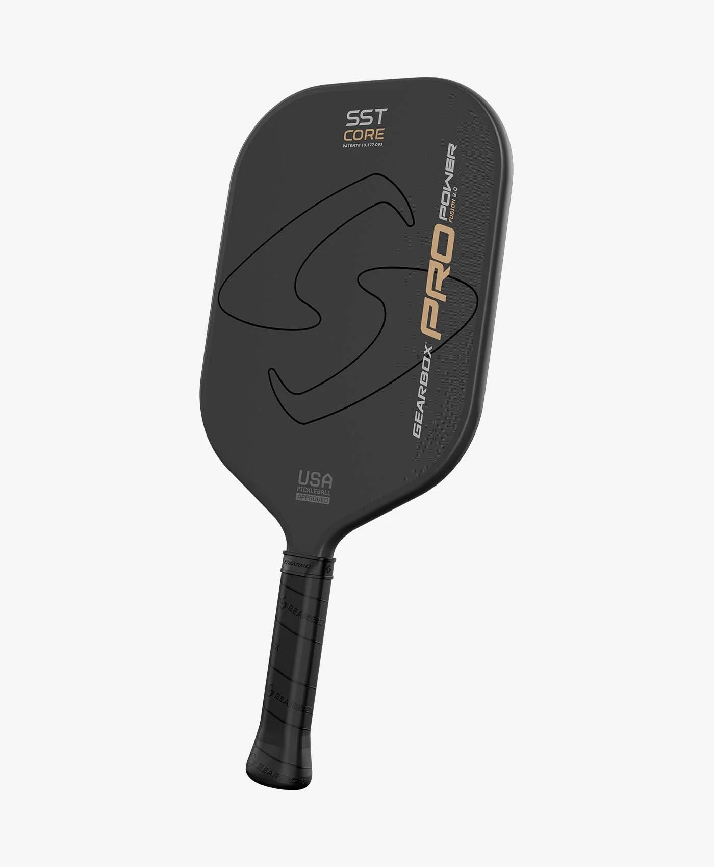 Gearbox Pro Power Fusion Pickleball Paddle - High Performance Carbon Fiber Paddle for Competitive Play - Perfect for Tournaments & Recreational Games