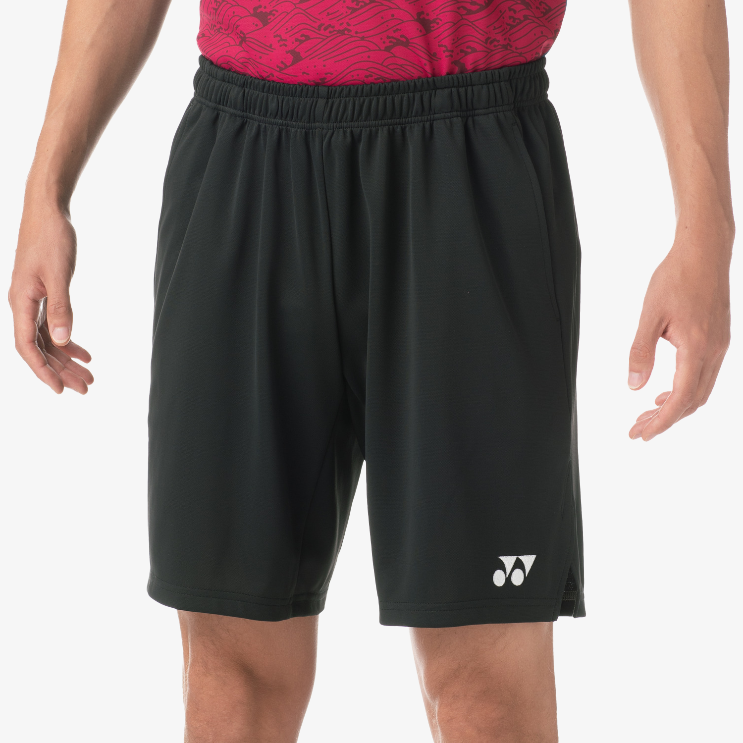 Yonex Men's Breathable Knit Shorts 15189 - Charcoal Gray | Comfortable Athletic Shorts for Running, Tennis & Gym Workouts