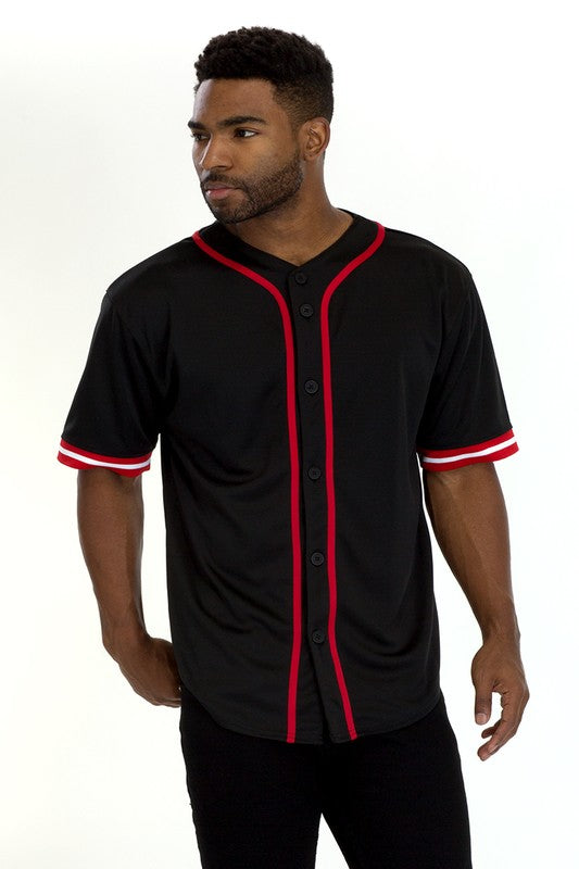Unisex Active Sports Team Baseball Jersey - Breathable & Comfortable for Men & Women - Perfect for Baseball, Softball, and Team Sports