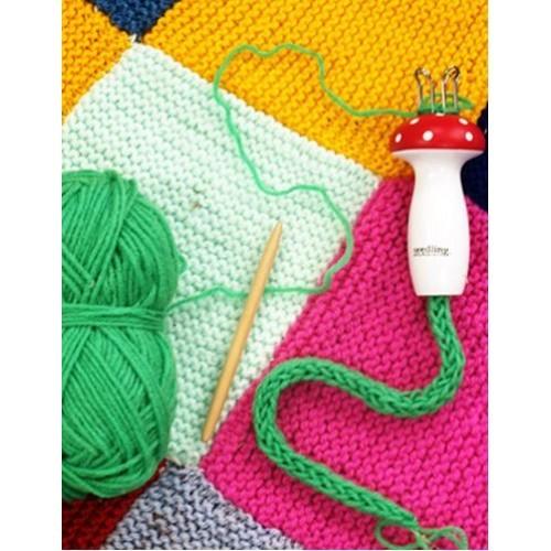French Knitting Spool Kit for Kids - DIY Craft Toy with Yarn & Hook - Perfect for Handmade Scarves, Hats & Creative Playtime