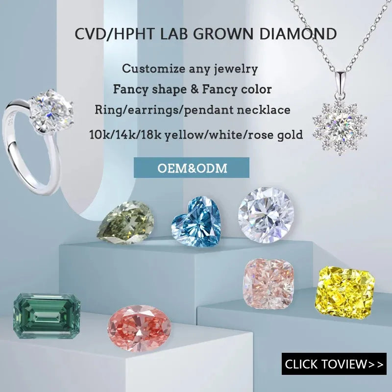 CaderMay Cushion Cut 1.777ct VS2 Clarity Brown CVD Lab-Grown Loose Diamond for Jewelry Making - Engagement Rings, Necklaces & Custom Jewelry Designs