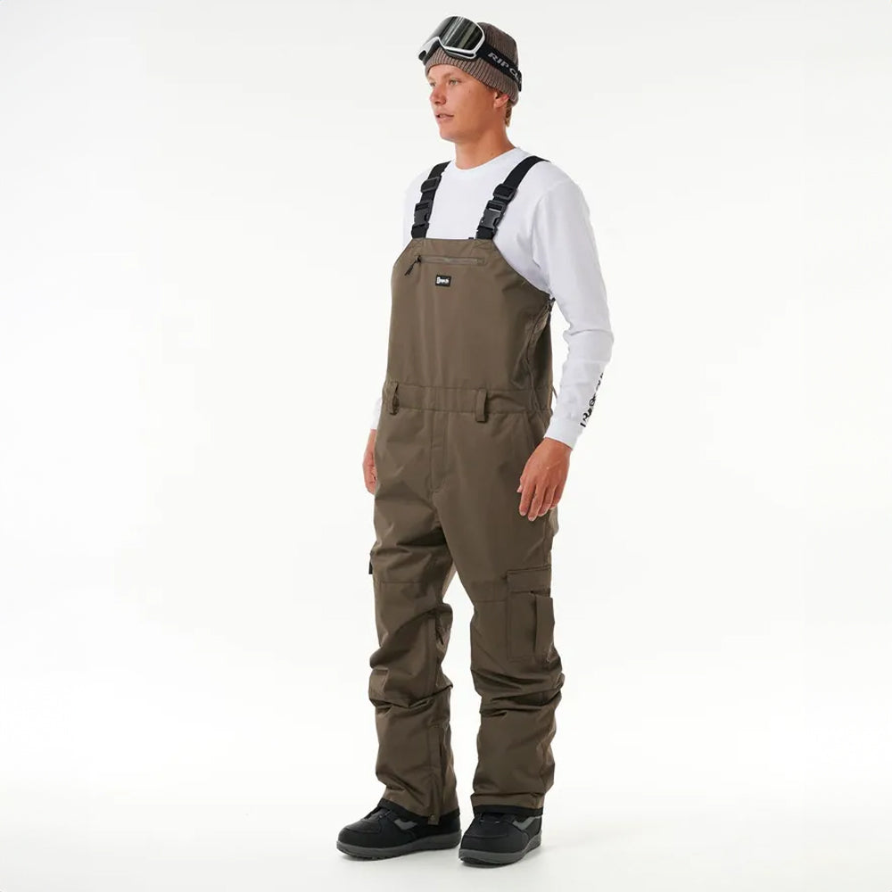 Rip Curl Taipan 10K Waterproof Bib Pants - Men's Surfing & Fishing Waders for Cold Weather & Outdoor Activities