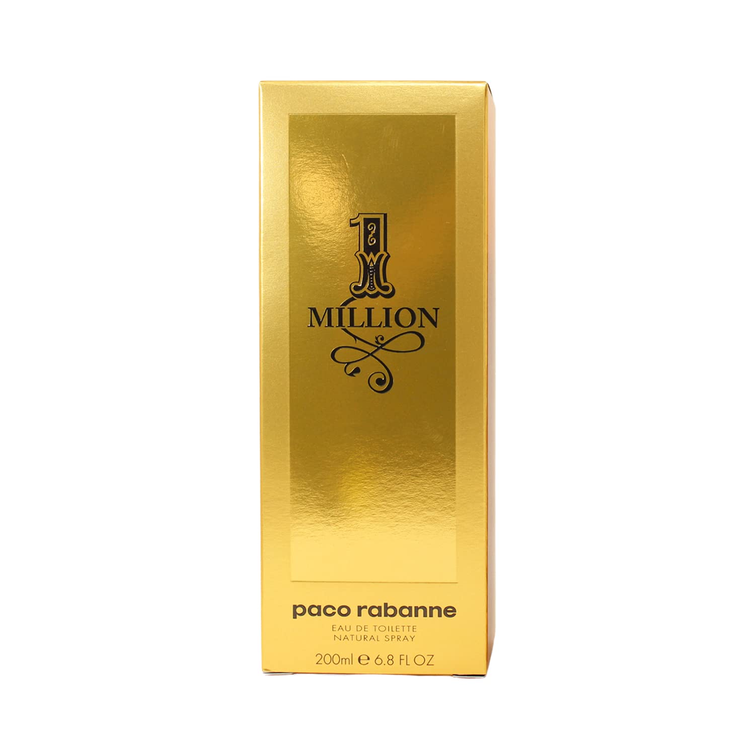 Paco Rabanne 1 Million Eau de Toilette Spray for Men - 6.7 oz / 200 ml - Luxury Cologne with Fresh & Spicy Scent - Perfect for Date Night, Parties & Special Occasions