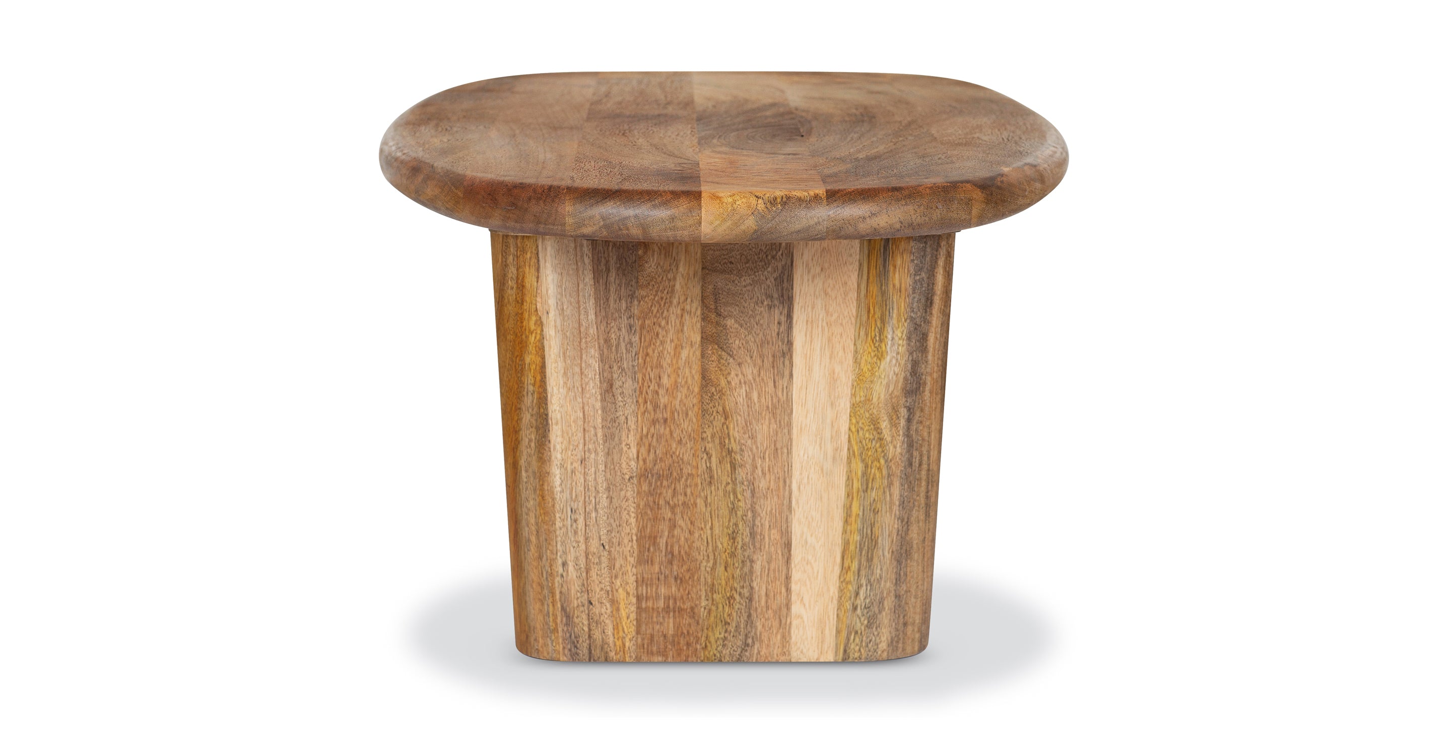 Modern Round Coffee Table - Solid Wood Living Room Furniture for Home Decor | Perfect for Small Spaces, Apartments & Cozy Living Rooms