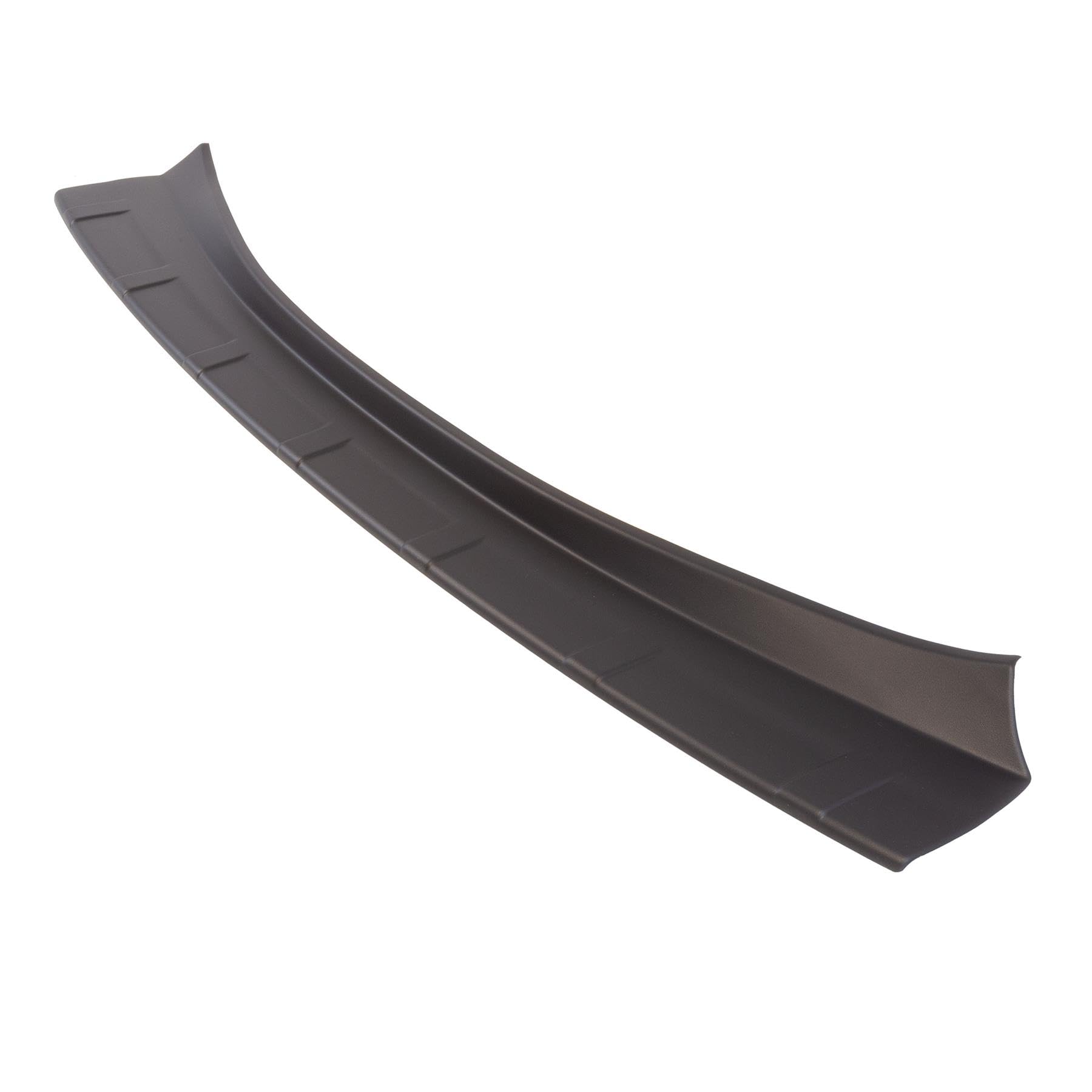 Travall Protector for Toyota Rav4 (2015-2018) - Black Smooth Plastic Rear Bumper Guard | Custom Fit Vehicle Protection | Perfect for Off-Roading, Camping & Pet Transport