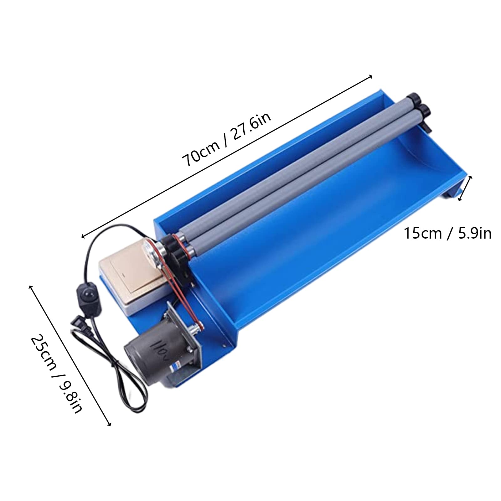 15W 110V Semi-Automatic Beading Machine - 1350R/Min Jewelry Making Tool for DIY Crafters | Adjustable Hand Operated Bead Roller for 4-10mm Beads | Perfect for Jewelry Designers, Craft Enthusiasts & Small Business Makers