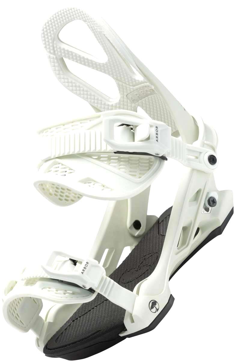 Arbor Hemlock Snowboard Bindings 2023 - Premium Adjustable Snowboard Bindings for Men & Women - Perfect for All-Mountain, Freeride & Park Snowboarding