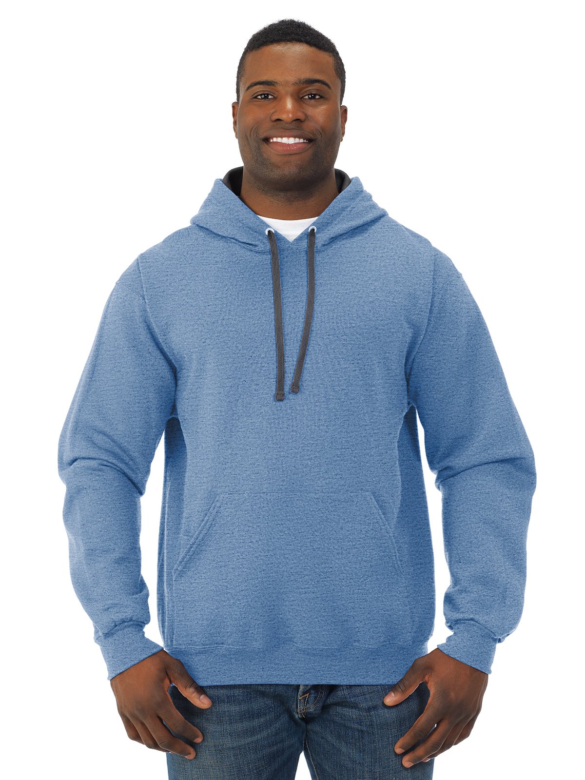 Fruit of the Loom Men's Soft Fleece Pullover Hoodie - Cozy Casual Wear for Winter, Gym & Outdoor Activities