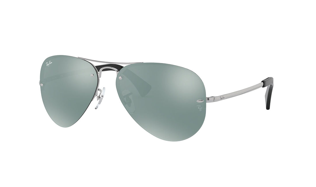 RayBan 3449 Polarized Sunglasses for Men & Women - UV Protection, Classic Aviator Style - Perfect for Driving, Outdoor Sports & Fashion