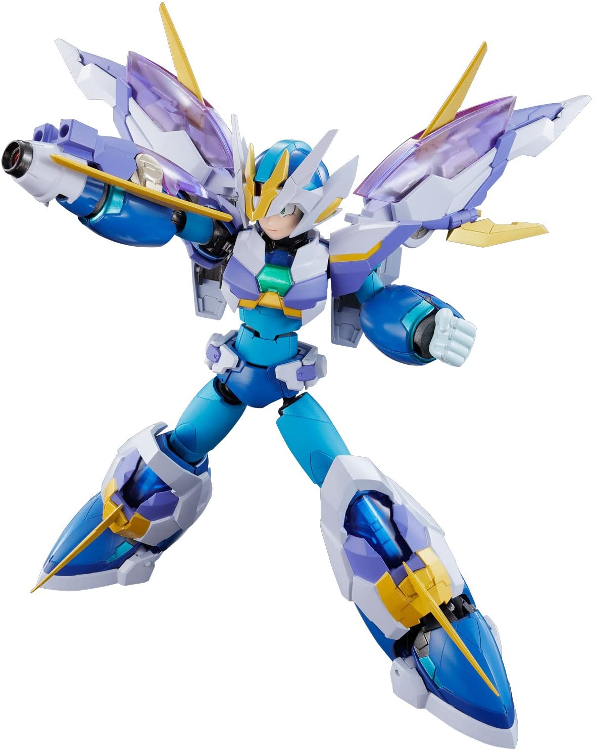Bandai Chogokin Mega Man X Giga Armor X Ver. Kanetake Ebikawa Diecast Action Figure - Collectible Robot Model for Anime Fans & Display