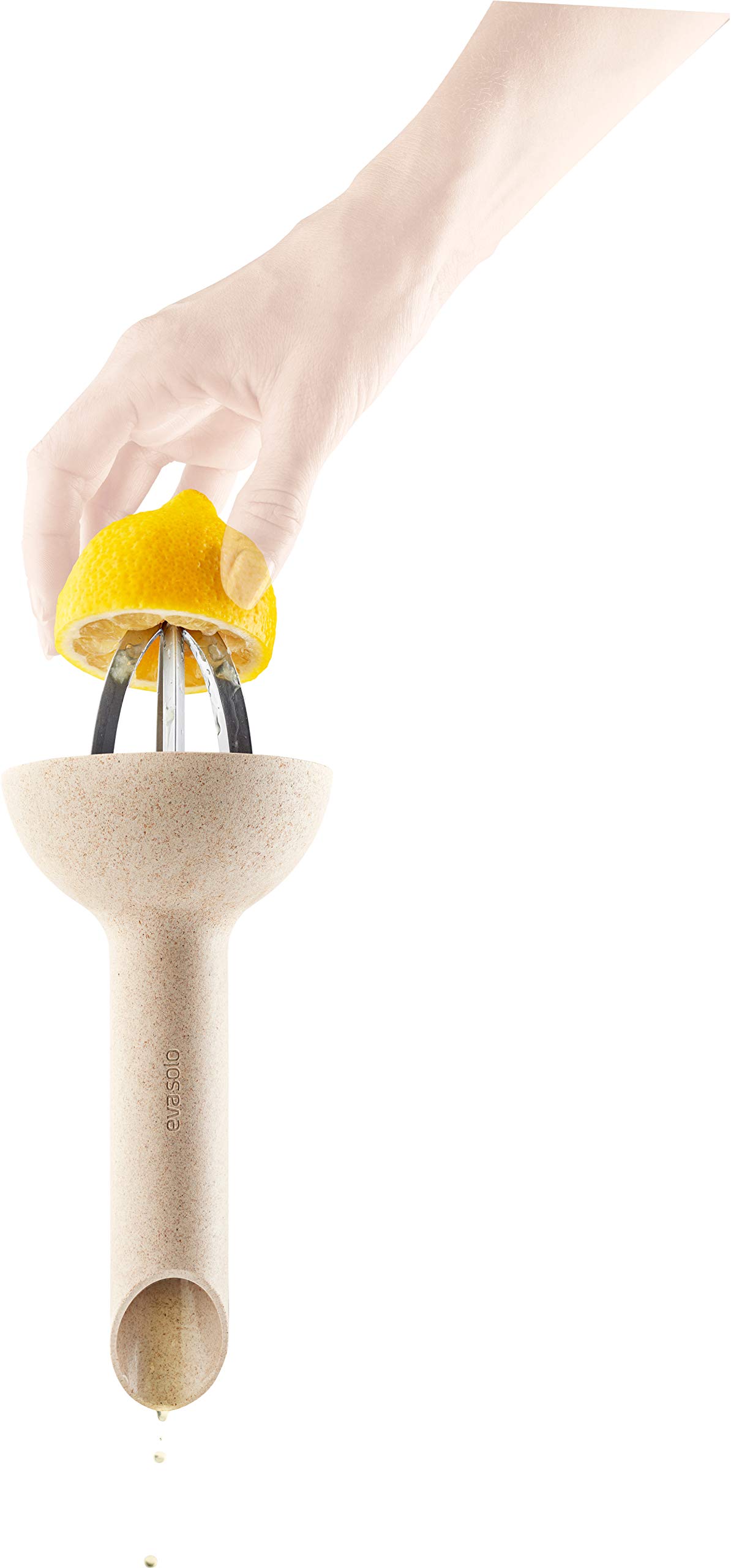 Eco-Friendly Manual Citrus Press Juicer - Stainless Steel Lemon Squeezer for Fresh Orange, Lime & Grapefruit Juice - Perfect for Home, Bar & Restaurant Use