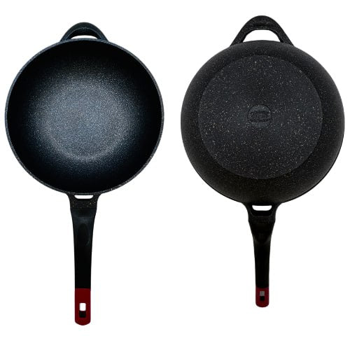 Premium Marble Wok Set - 2 Sizes (12