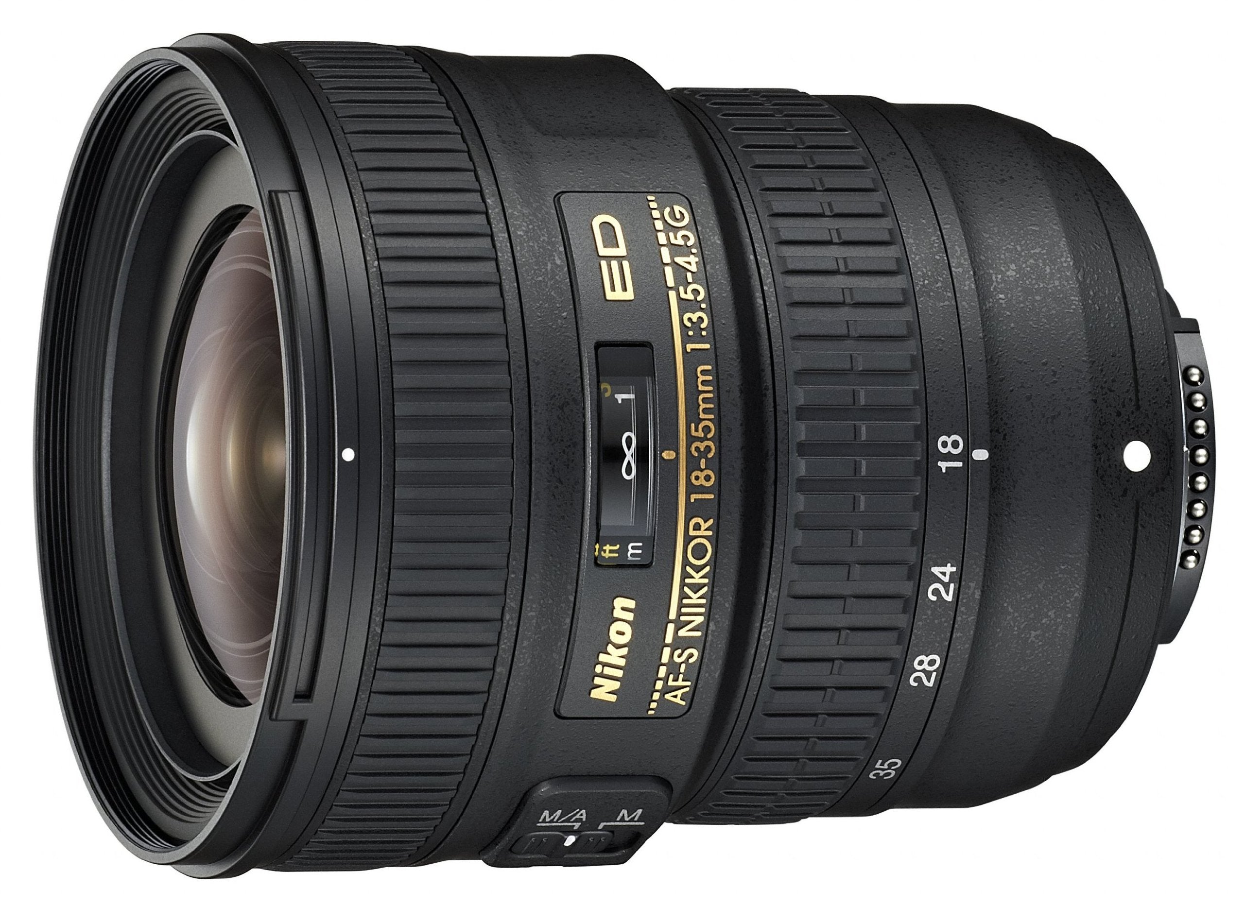 Nikon AF-S FX NIKKOR 18-35mm f/3.5-4.5G ED Wide Angle Zoom Lens for DSLR Cameras - Perfect for Landscape, Travel & Architecture Photography