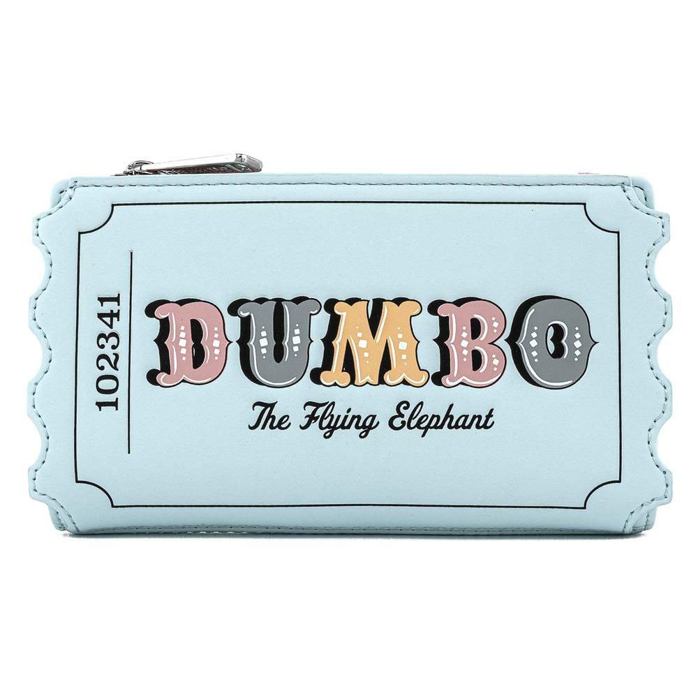 Loungefly Disney Dumbo Circus Ticket Flap Wallet - Cute Cartoon Crossbody Bag for Women, Girls | Perfect for Theme Parks, Disney Trips & Collectors