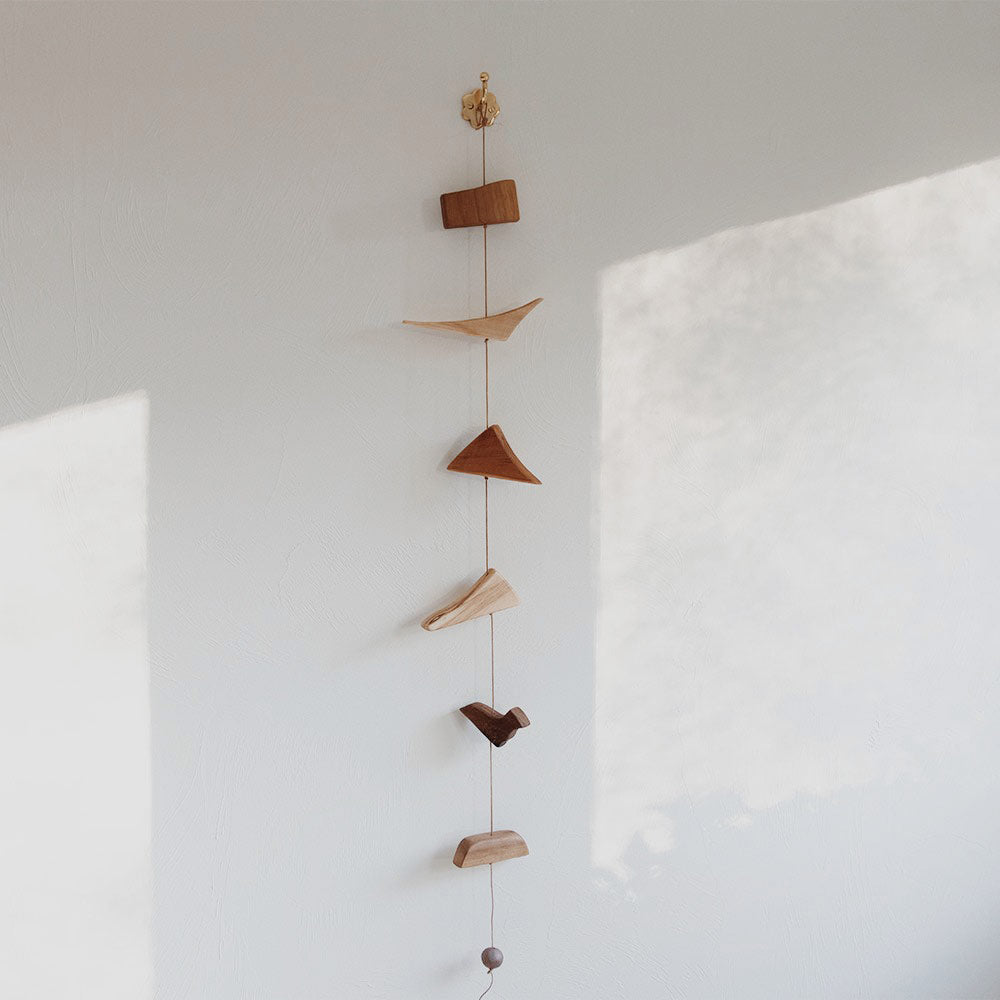 Unique Handcrafted Wooden Wall Hanging Art Piece No. 0963 - Perfect for Boho Home Decor, Living Room Accent & Rustic Interior Design