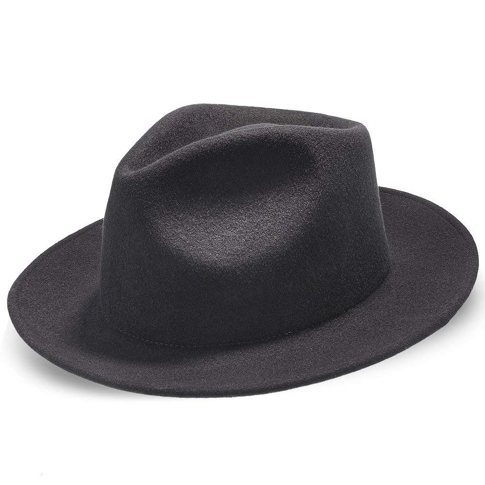 Bryant Wool Felt Fedora Hat - Stylish for Outdoor & Events