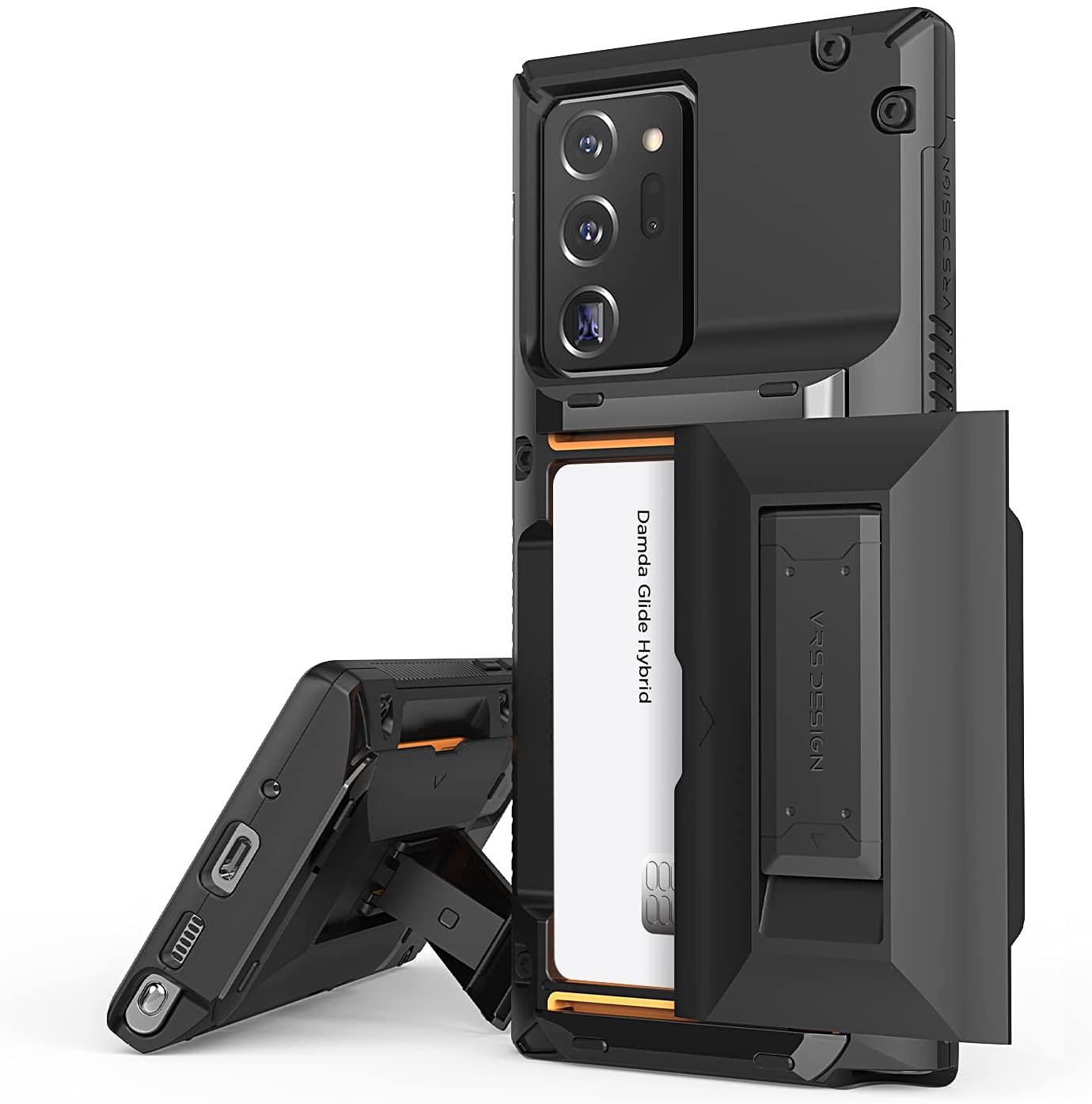 Samsung Galaxy Note 20 Ultra 5G Case - Premium Shockproof Protective Cover with Card Holder Slot - Perfect for Business & Travel Use
