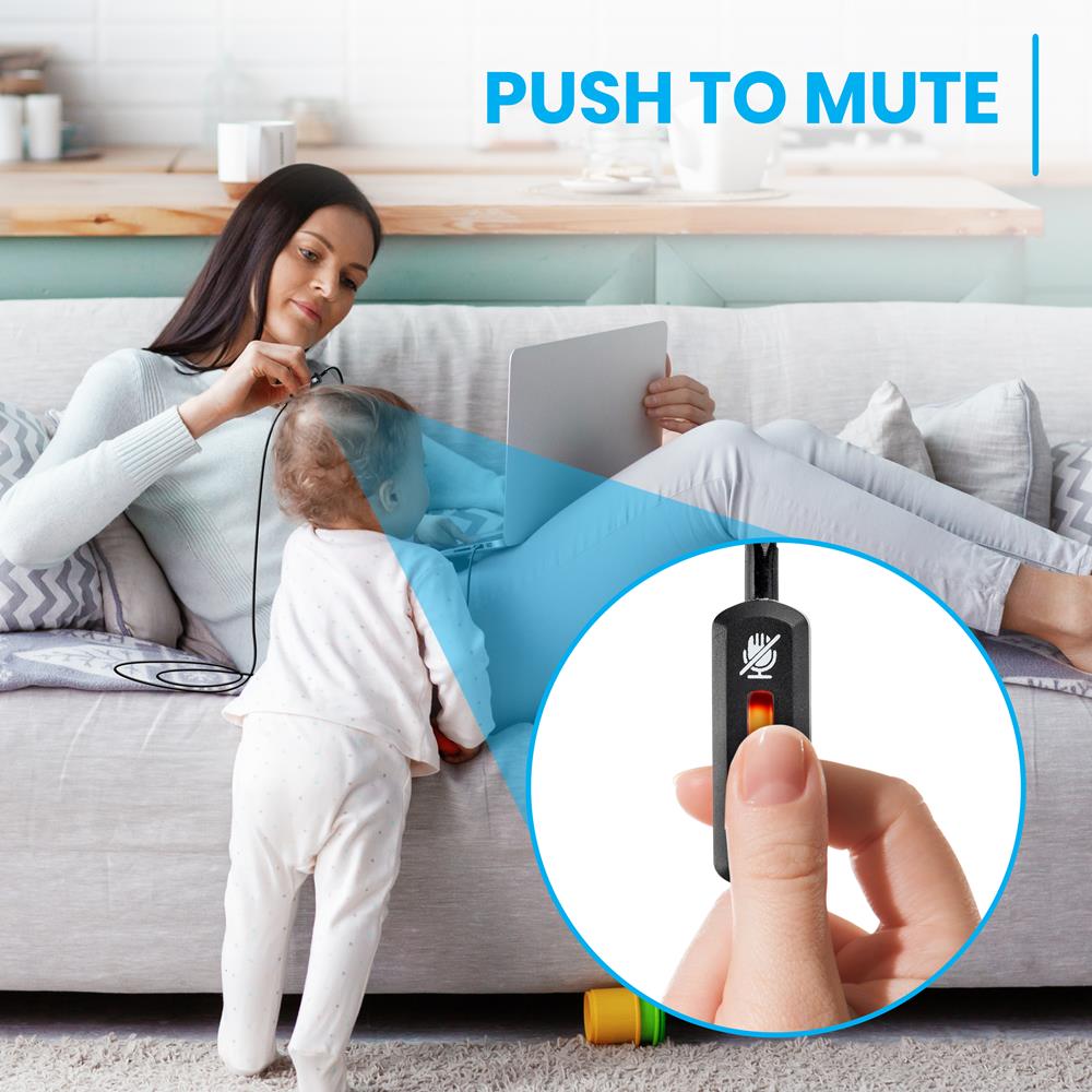 Compact USB Lapel Microphone for Podcasting, Streaming & Recording - Plug & Play Clip-on Mic for PC, Laptop & Smartphone