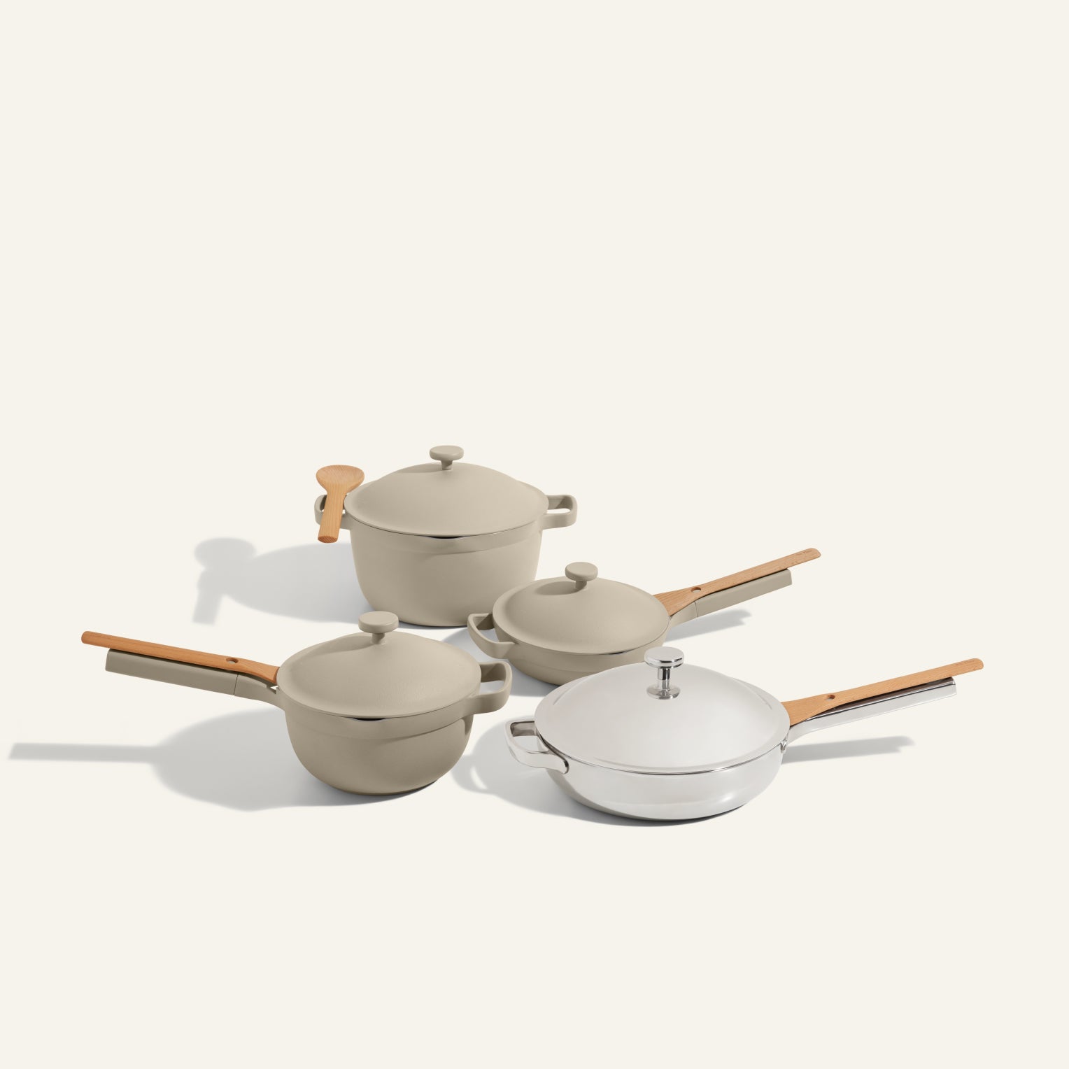 Premium Titanium & Ceramic Non-Stick Cookware Set - 10-Piece Kitchen Essentials for Healthy Cooking | Perfect for Frying, Sautéing & Boiling | Ideal for Home Chefs & Professional Kitchens