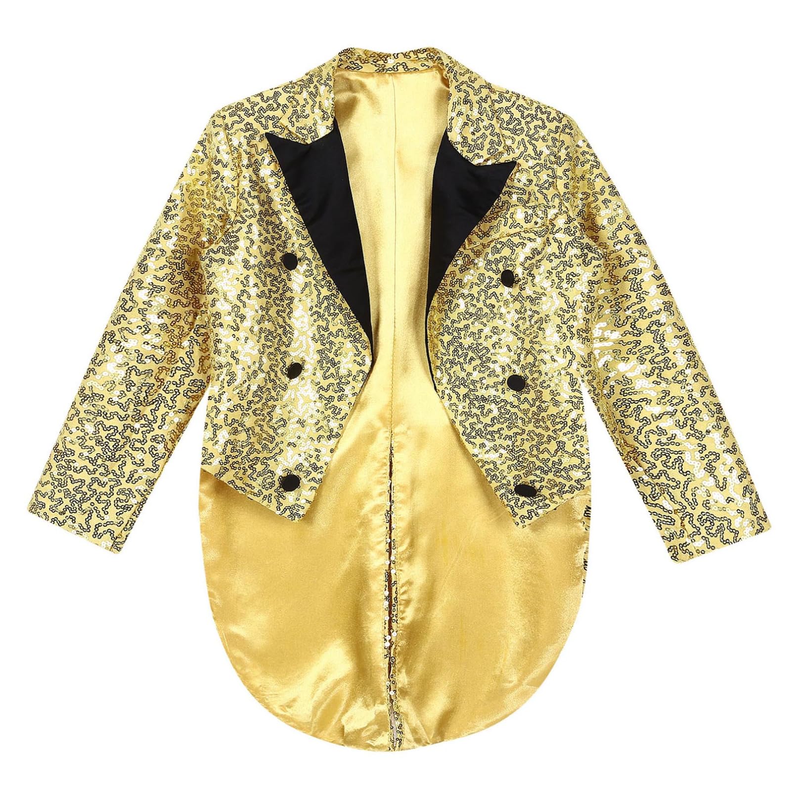 Kids Sequin Tuxedo Blazer for Boys - Wedding & Party Outfit