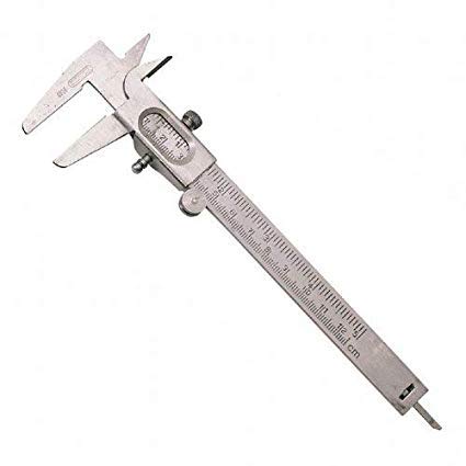LABPRO® Stainless Steel Vernier Caliper - 6 Inch/150mm Precision Measuring Tool with Protective Case | Ideal for Engineering, Metalworking, and DIY Home Projects