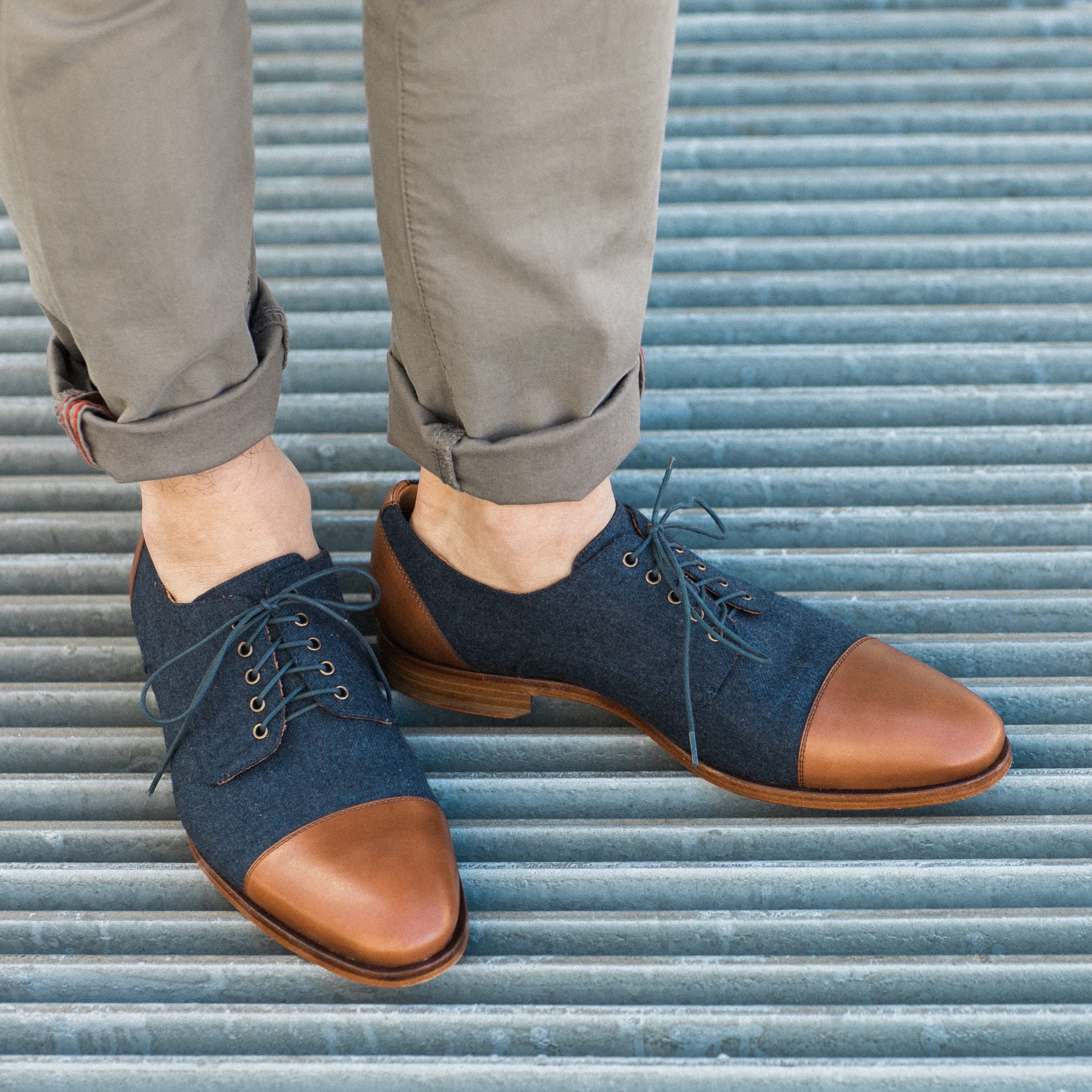 TAFT Handcrafted Leather & Wool Jack Shoe for Men | Premium Dress Shoes for Business, Weddings & Formal Events