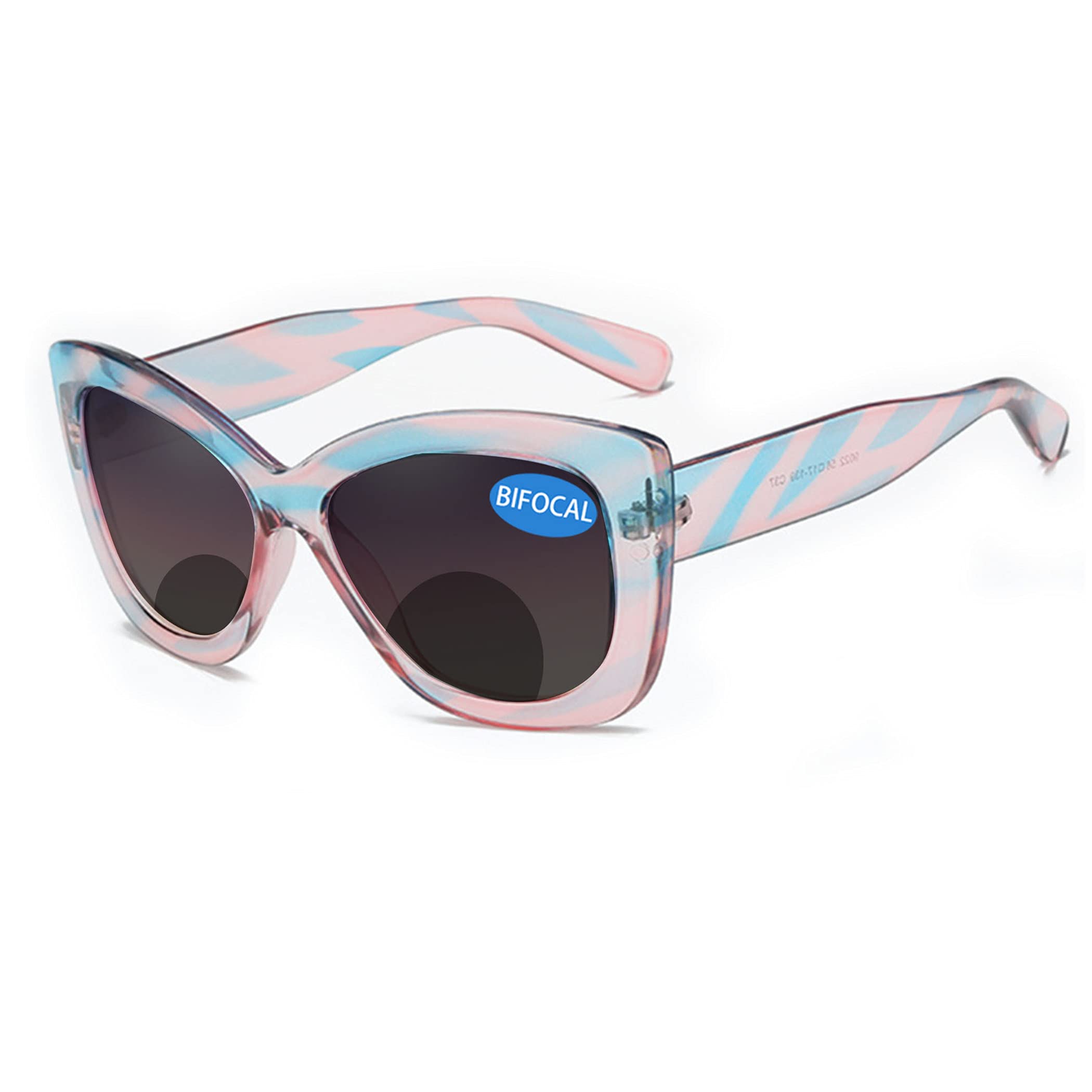 Bullabulling Butterfly Glasses for Women - Stylish Bifocal Reading Sunglasses with UV Protection - Perfect for Reading, Driving, and Outdoor Activities