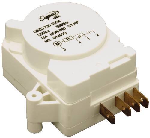 SUPCO SPG1401GE Defrost Timer Replacement for GE Refrigerators - Compatible with Model 647370 | Perfect for Home Kitchen Appliance Repair & Maintenance