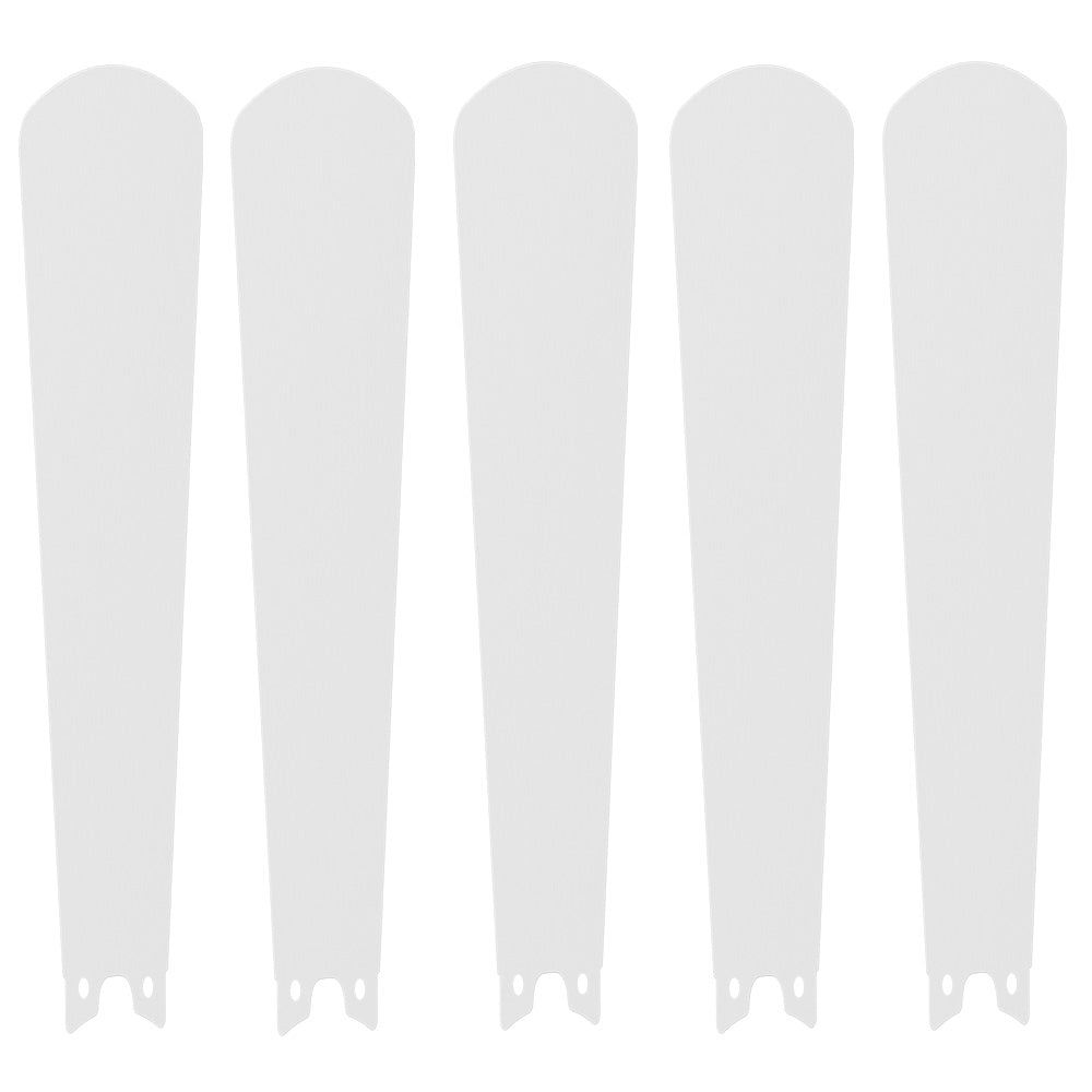 Bradford 52 Inch 5-Blade Smart Ceiling Fan Replacement Blades - Perfect for Bedroom, Living Room & Outdoor Spaces