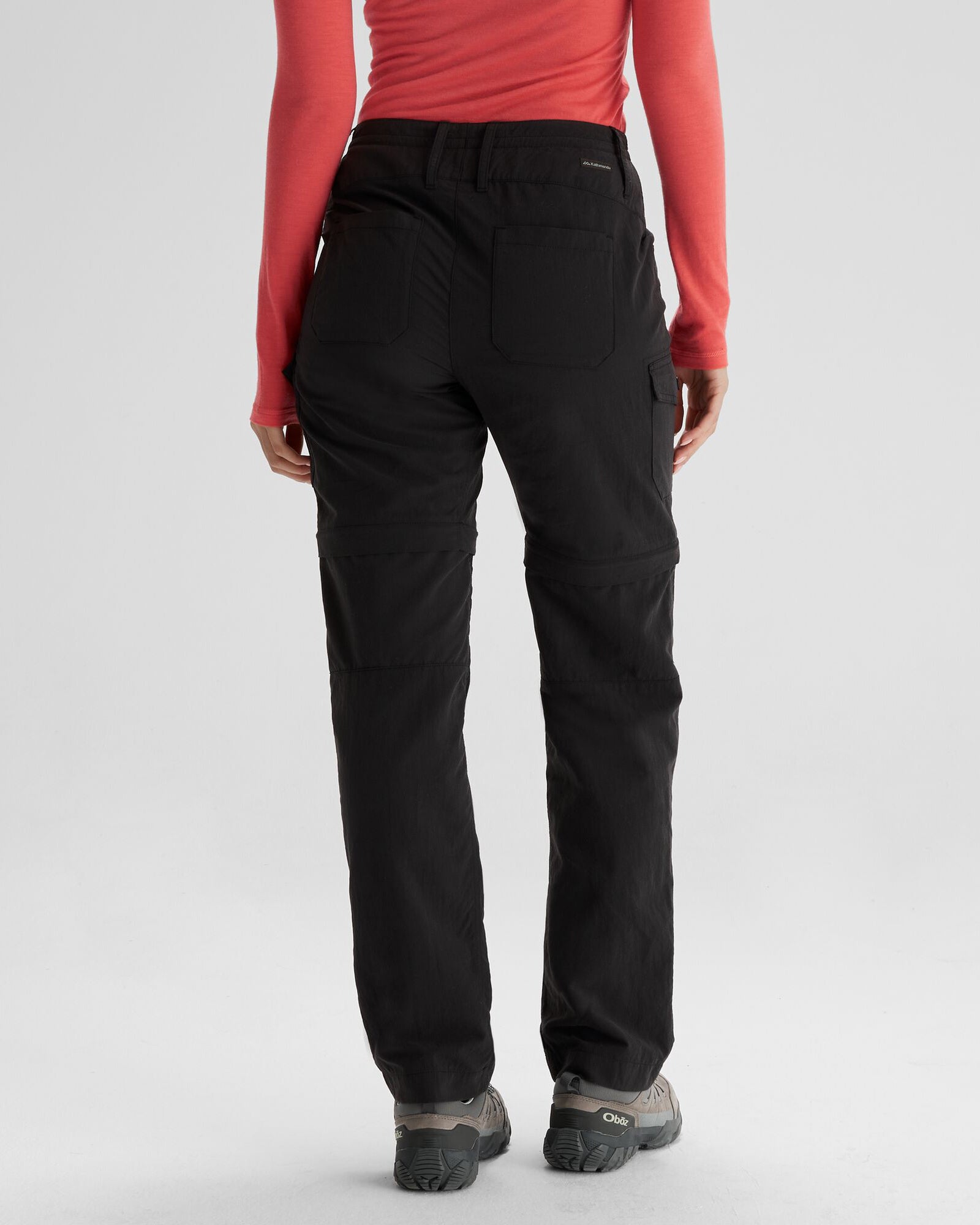 Women's EVRY Day Convertible Pants - Black | Quick-Dry Travel Hiking Pants with Zip-Off Legs | Perfect for Outdoor Adventures, Camping & Everyday Wear