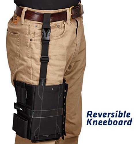 FlyBoys Reversible Kneeboard for Pilots - Adjustable Clipboard & Pen Holder with Reconfigurable Design - Perfect for Flight Training, Note-Taking, and Aviation Navigation