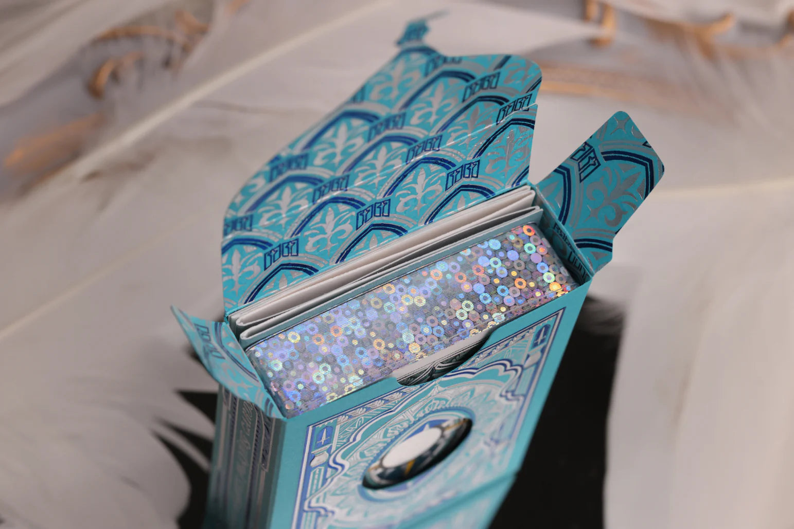 1001 Nights 3D Aurora Playing Cards - Premium Signature Edition Deck for Magic Tricks, Poker Games & Collectors | Unique Gift for Card Enthusiasts