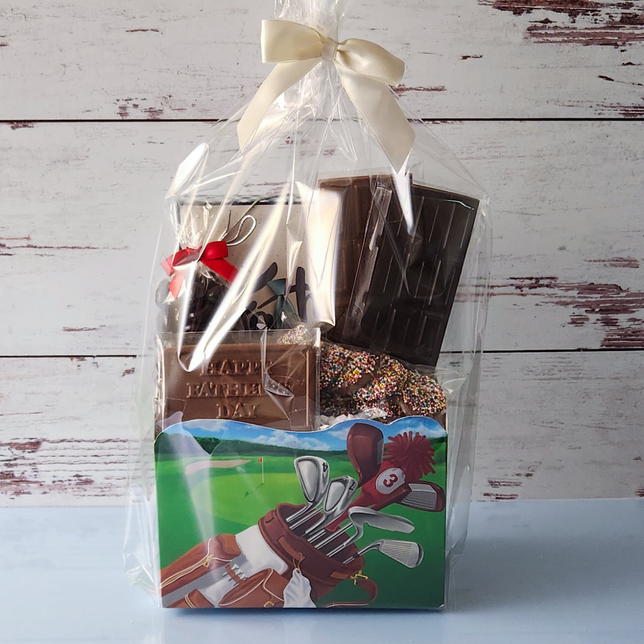 Best Father's Day Gift Basket - Premium Gourmet Snacks & Personalized Gifts for Dad - Perfect for Birthday, Anniversary & Special Occasions