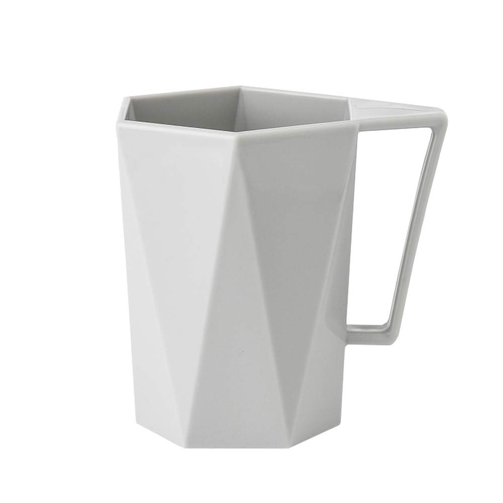 Wake Pray Coffee Mug - Insulated Reusable Travel Cup for Coffee, Tea, Milk & Juice - BPA-Free Plastic Novelty Drinking Glass with Lemon Design - Perfect for Home, Office, Gym & Outdoor Activities