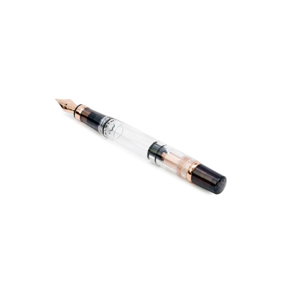 TWSBI Diamond 580 Fountain Pen - Smoke Rose Gold II | Premium Writing Instrument for Calligraphy, Journaling & Office Use