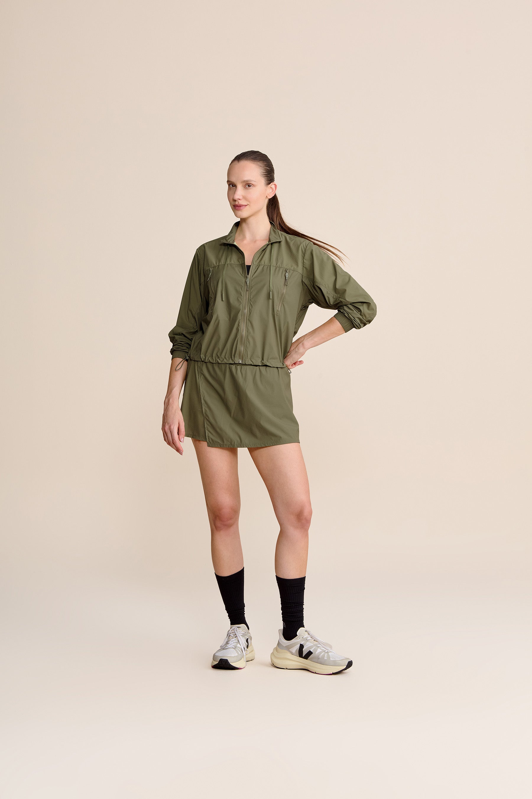 Tech Neo Squad Jacket - Lightweight Waterproof Windbreaker for Men & Women | Perfect for Outdoor Hiking, Running & Travel