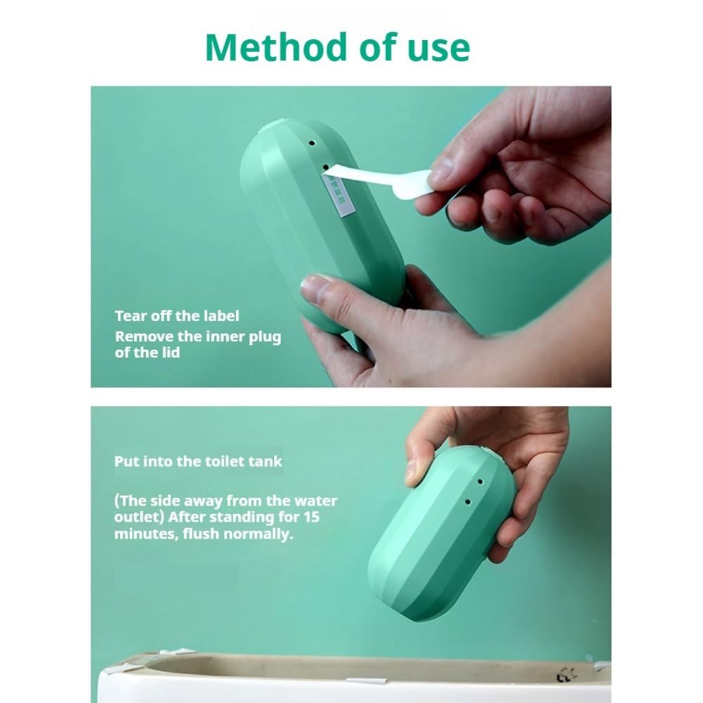 Krazy Klean Pro Automatic Toilet Bowl Cleaner - Long Lasting 10 Year Formula with Fresh Scent (2 Pack) - Ideal for Bathroom Cleaning, Home Maintenance & Sanitizing Toilets