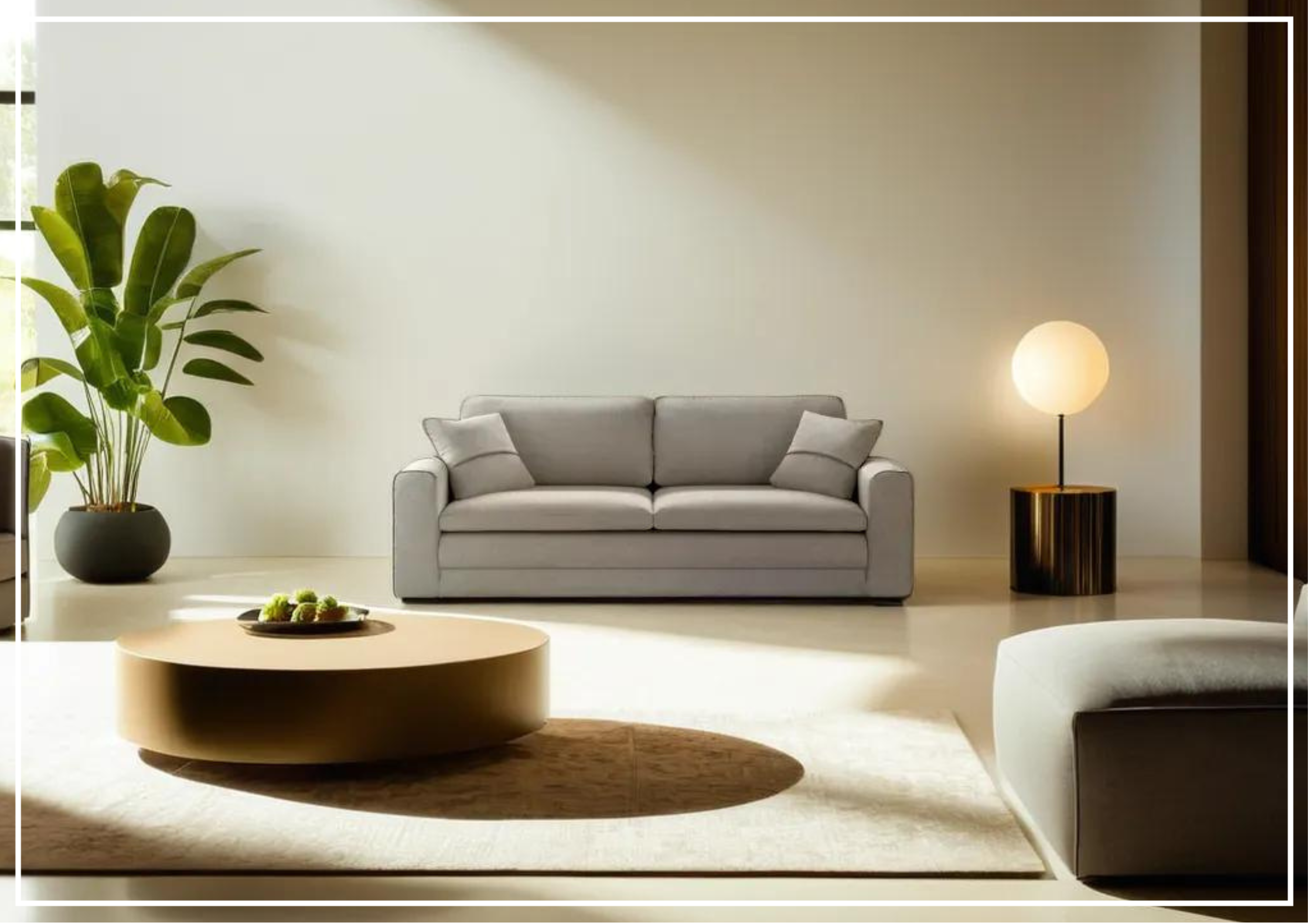 Luonto Cove Sleeper Sofa with Pillow Top Plush Seating & One-Touch Hybrid Deluxe Mechanism - Convertible Bed for Small Spaces, Guest Room & Apartment Living