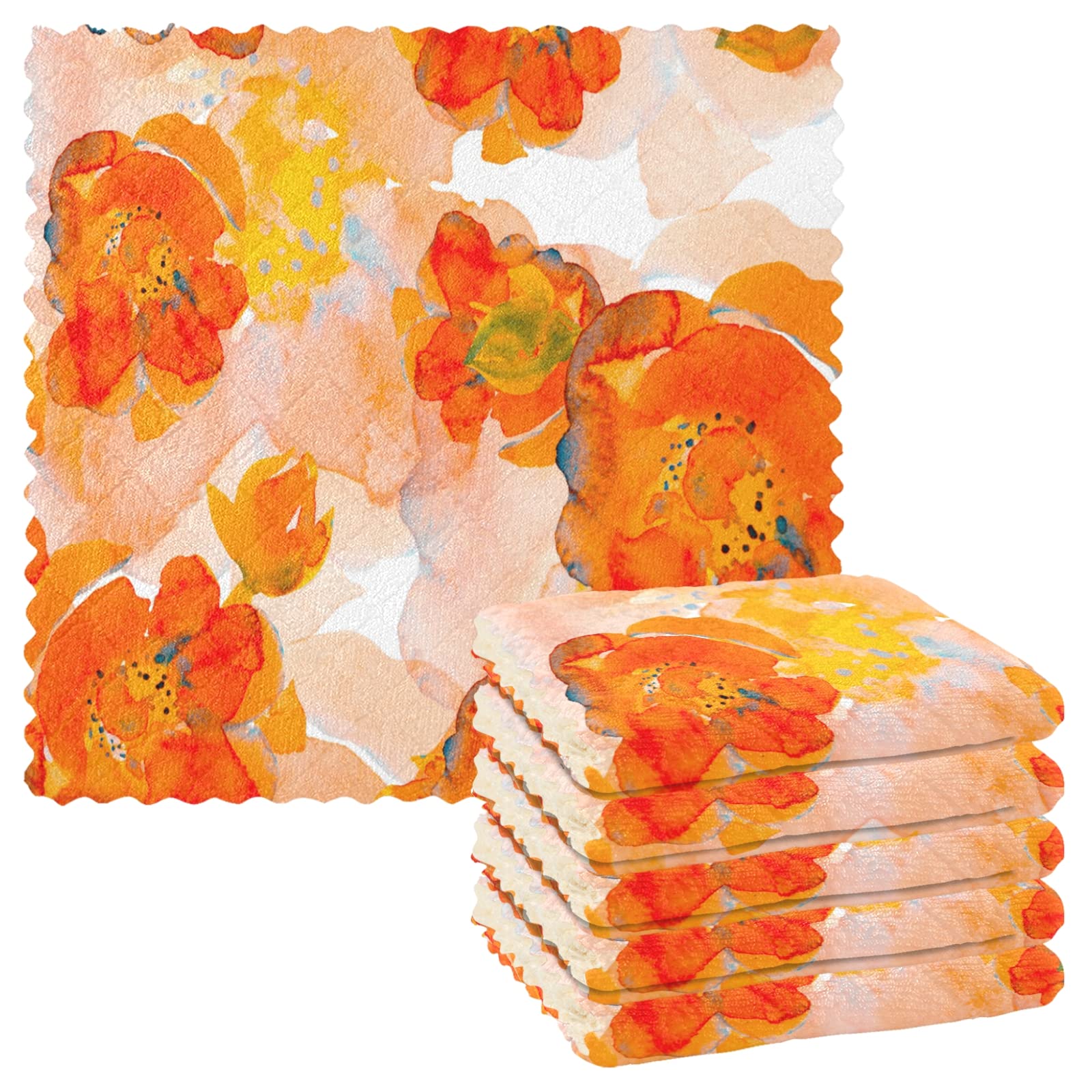 **ALAZA Super Absorbent Dish Towels Set of 6 - 11