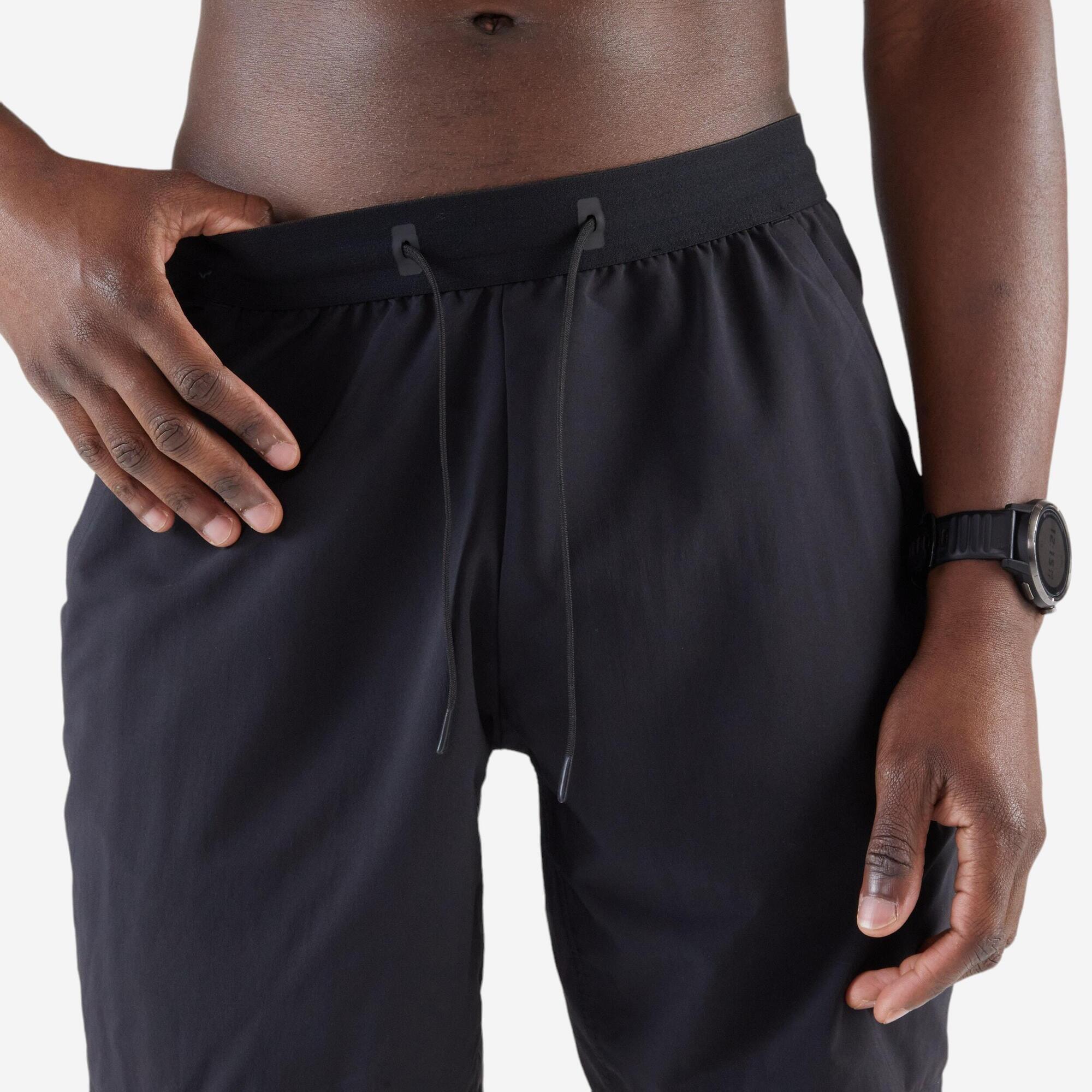 Kiprun Men's Run 500 Lightweight Breathable Quick-Dry Running Shorts for Jogging, Gym & Outdoor Workouts
