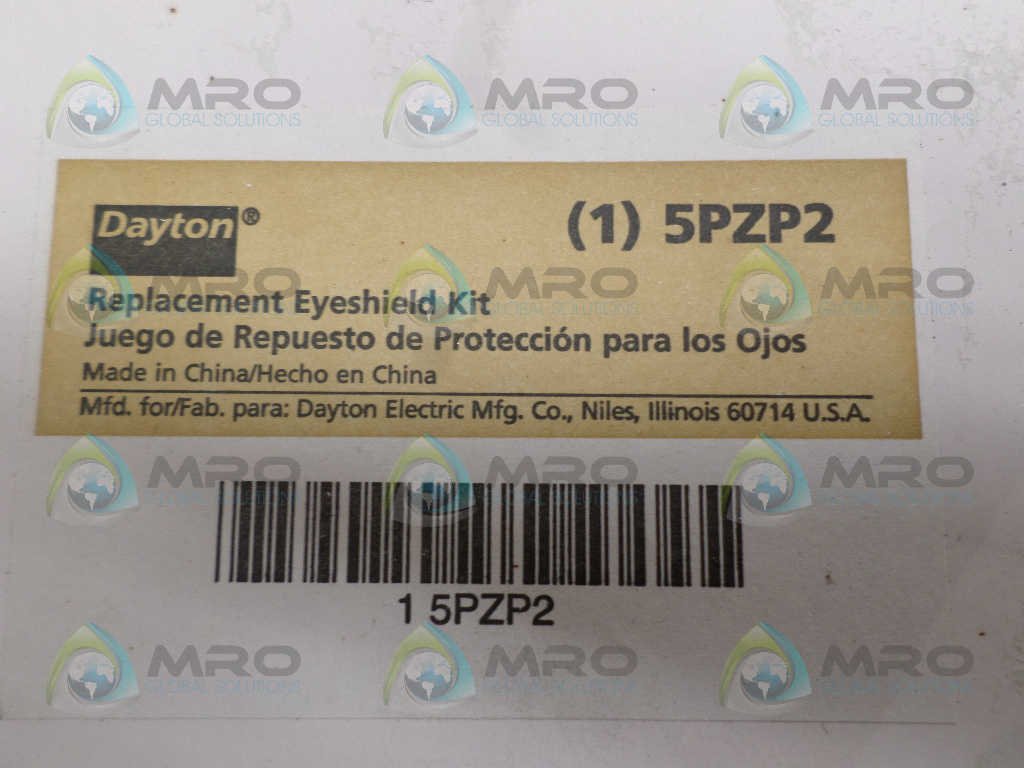 Dayton Bench Grinder Eye Shield Replacement Kit - Safety Protective Gear for Metalworking & Woodworking Projects