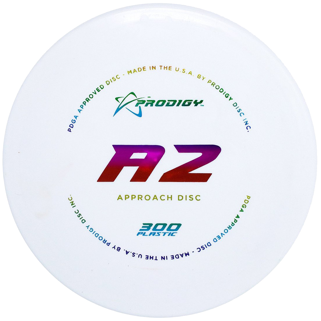 A2 Approach Disc 300 Plastic Golf Disc - 170-174g for Ultimate Frisbee & Disc Golf | Perfect for Outdoor Sports, Backyard Games & Professional Tournaments